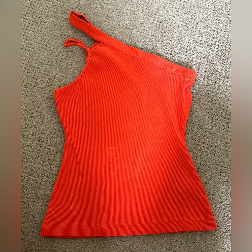 Anthropologie Orange Top